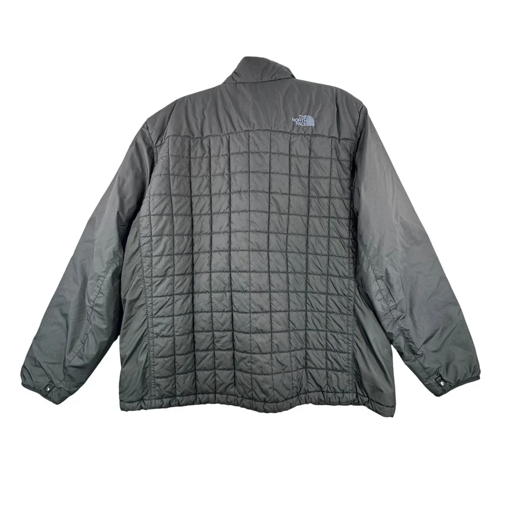 The North Face‎ Mens Jester Jacket Black Hybrid Quilted Insulated XXL F15 *FLAW